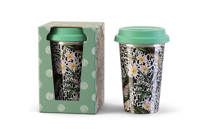 ceramic double wall mug----1 ceramic double wall mug----1