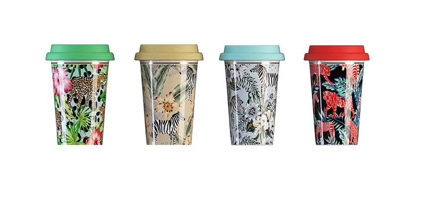 ceramic double wall mug-----2 ceramic double wall mug-----2