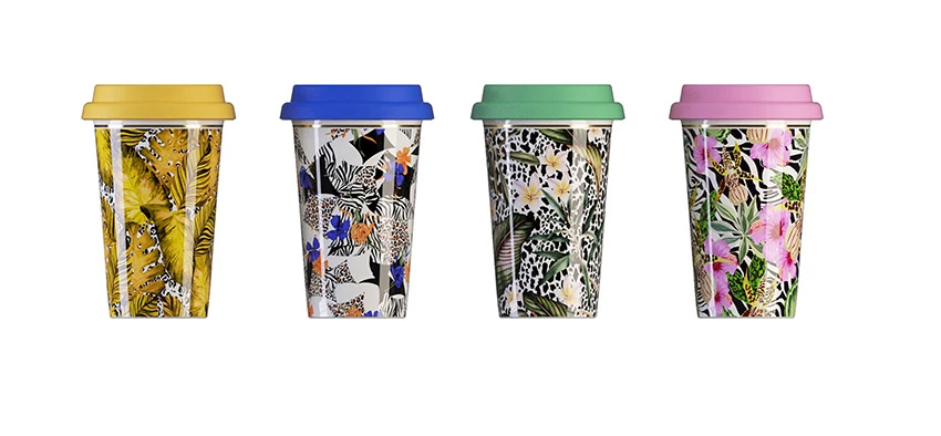 ceramic double wall mug-----1 ceramic double wall mug-----1