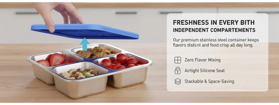 stainless steel food tray 2